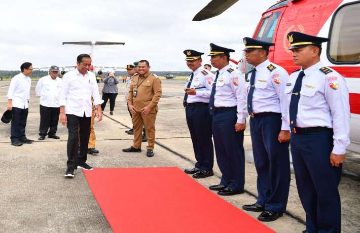 RI-1 : Presiden JOKOWI Kunjungan Kerja di Muara Bungo.