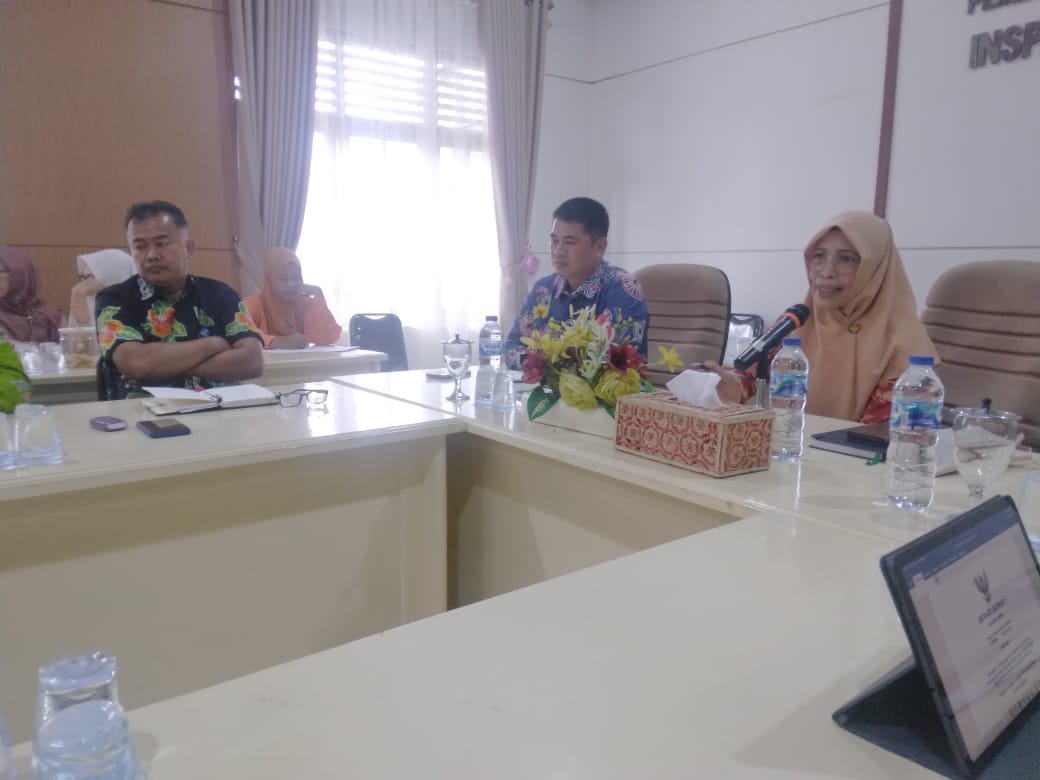 Rapat staf di lingkungan Inspektorat Daerah Kabupaten Bungo