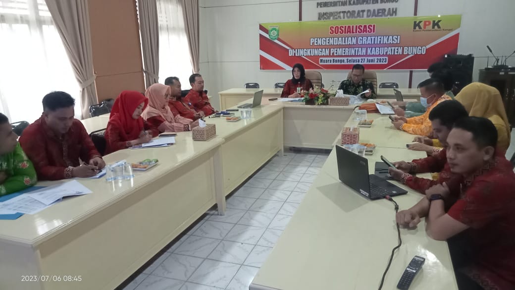 Rapat Tim Peniliaan Mandiri (PM) Pemda dan Tim Penjaminan Kualitas (PK) Maturitas SPIP Terintegrasi 