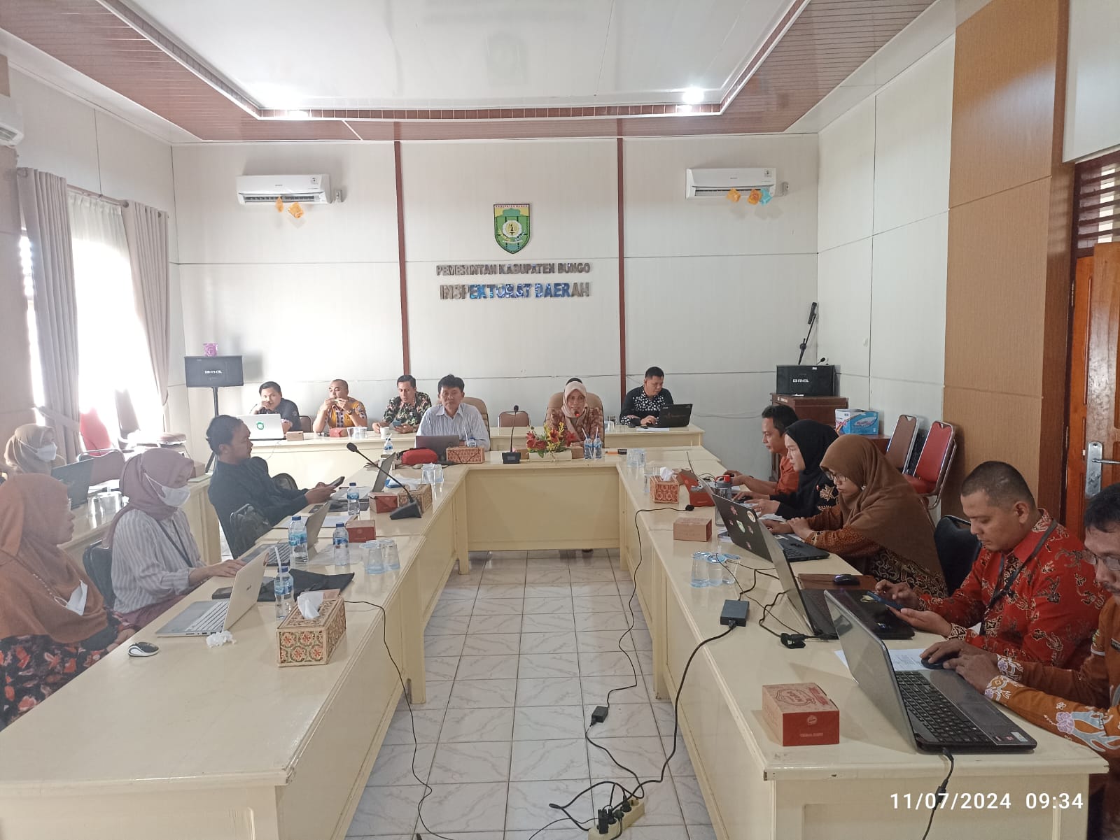 FGD Penilaian Mandiri (PM) SPIP Terintegrasi Oleh BPKP Perwakilan Provinsi Jambi