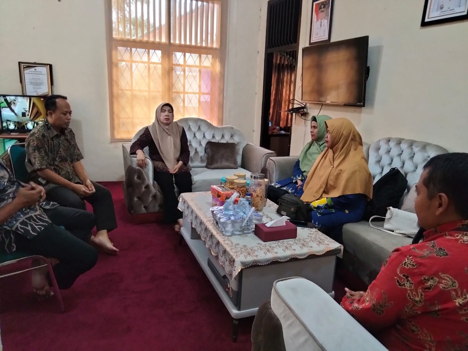 Inspektorat Daerah Kab Bungo Melaksanakan Kegiatan Penilaian TSE Ke Inspektorat Kab Muaro Jambi