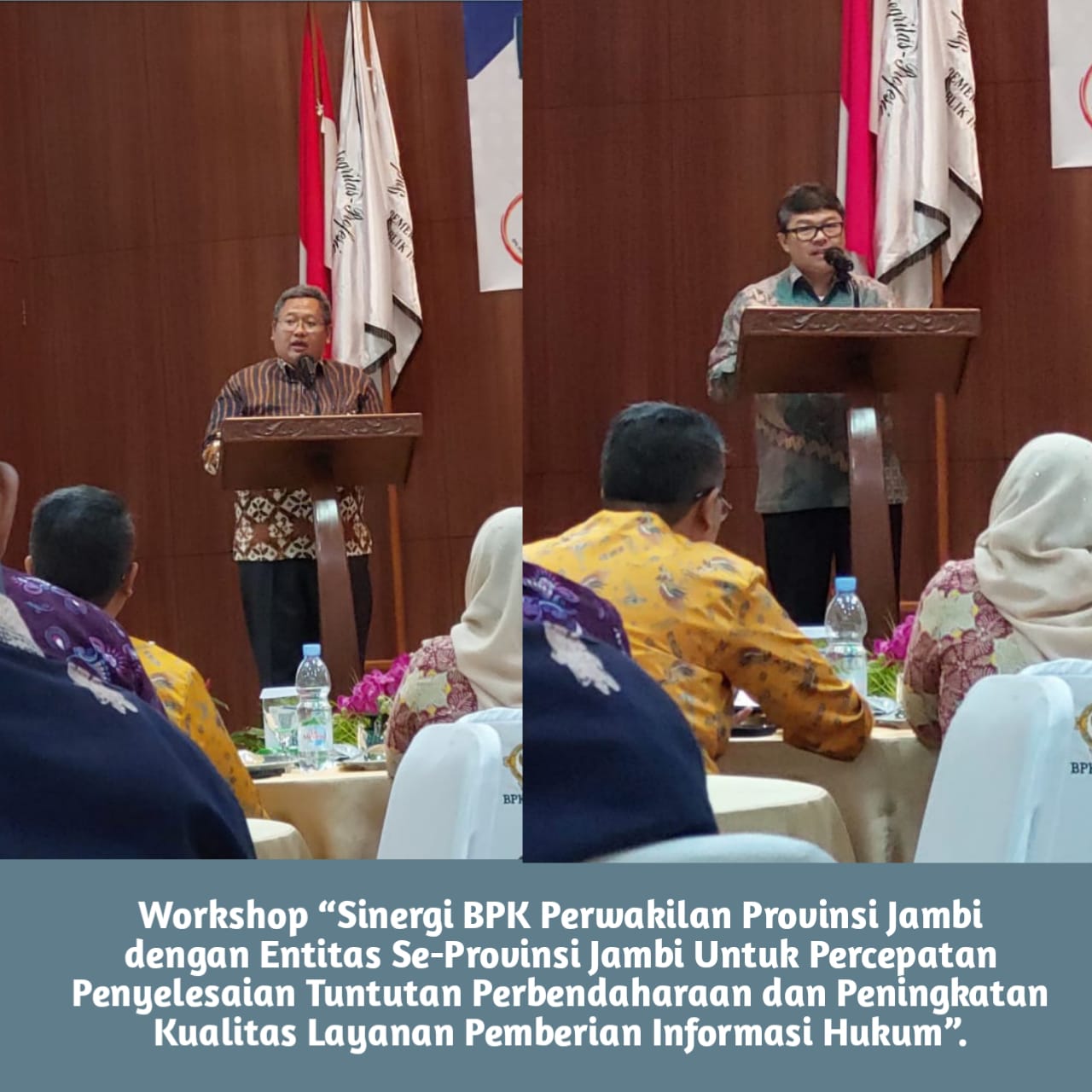 Workshop “Sinergi BPK Perwakilan Provinsi Jambi dengan Entitas Se-Provinsi Jambi 