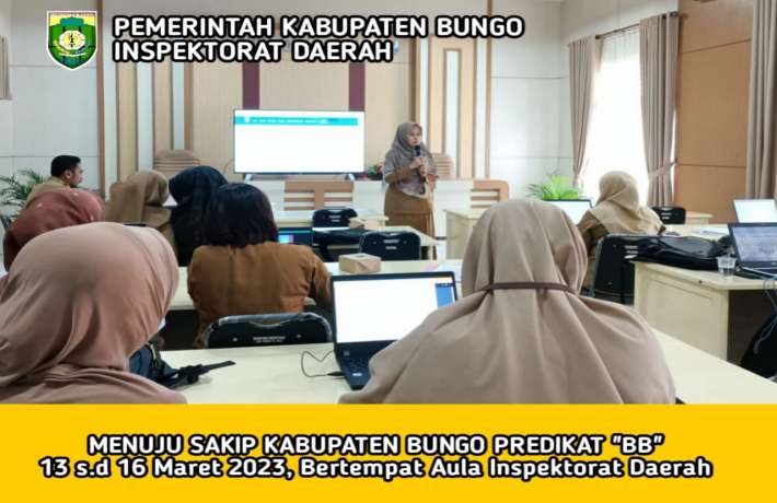 MENUJU SAKIP KABUPATEN BUNGO PREDIKAT 