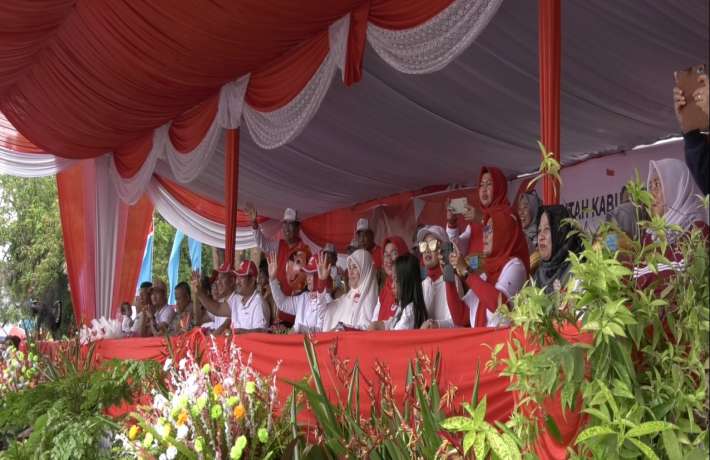 Pawai Pembangunan HUT RI Ke-78 Kabupaten Bungo