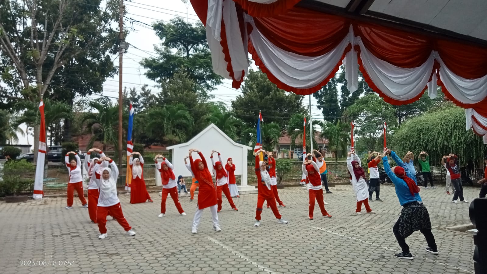 Semarak HUT RI ke-78, Inspektorat Daerah Kabupaten Bungo gelar Senan Bersama