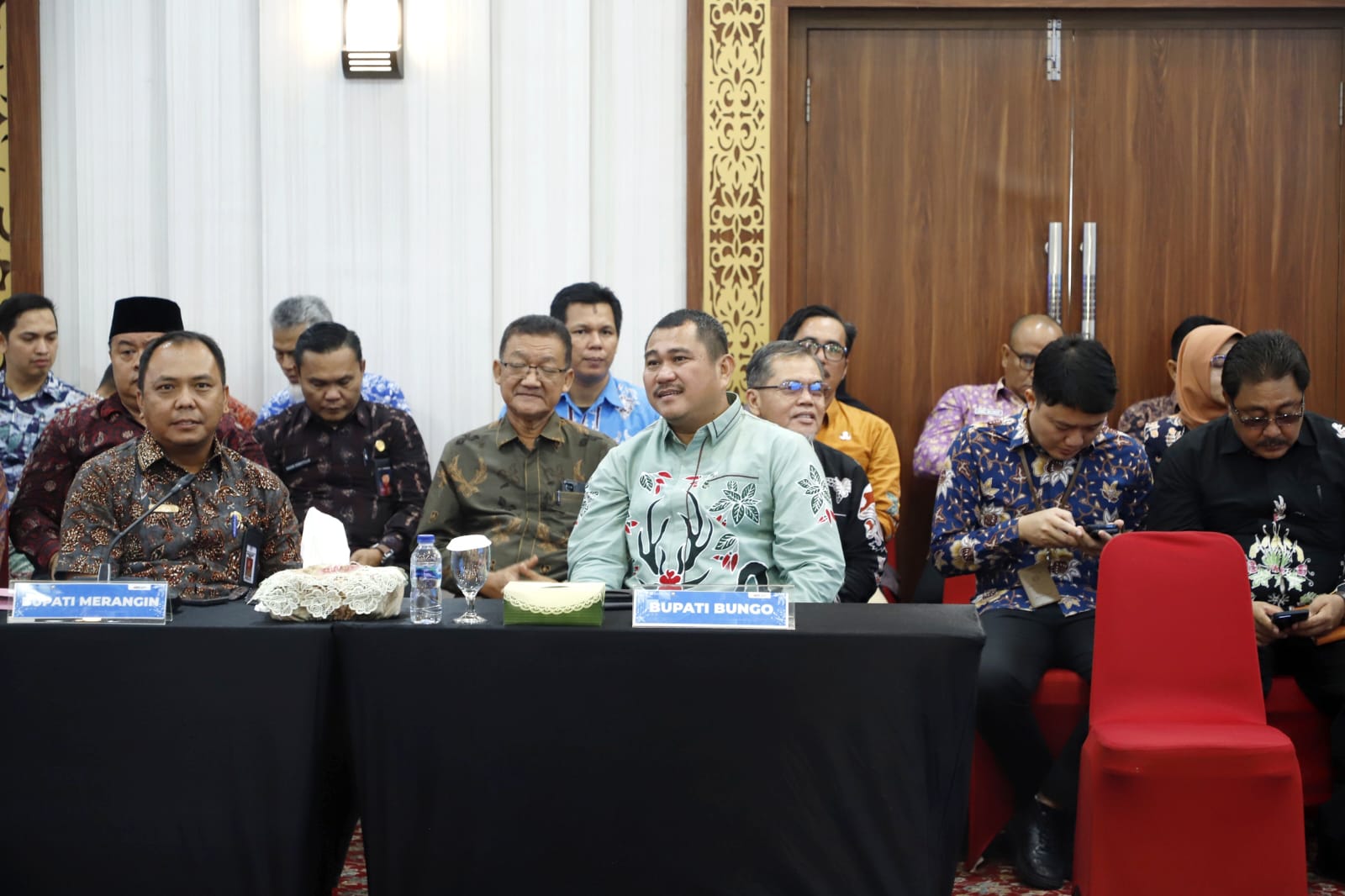 Bupati Bungo Ikuti High Level Meeting TPID Provinsi Jambi