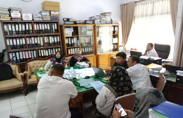 Kegiatan Pembahasan Hasil Reviu LPPD Kabupaten Bungo Tahun 2022.