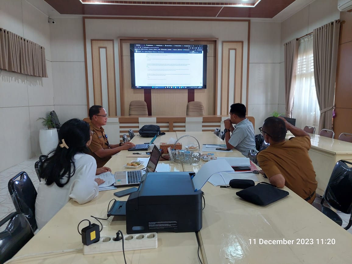 BPKP Perwakilan Provinsi Jambi melakukan Monitoring dan Quality Assurance (QA) 