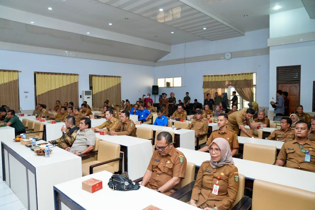 Inspektorat Kabupaten Bungo Hadiri Peluncuran Koperasi Desa/Kelurahan Merah Putih Secara Nasional