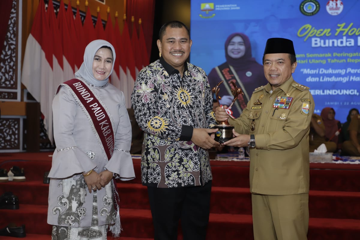 Kabupaten Bungo Berhasil Memperoleh Penghargaan Kabupaten Kota Layak Anak