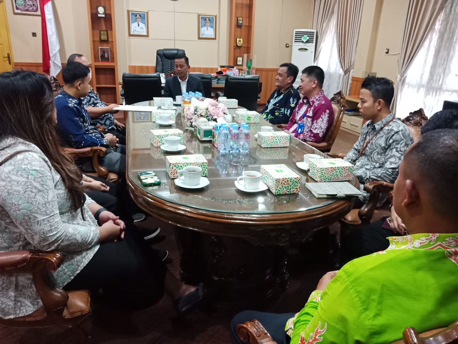 Entry Meeting Tim BPK Pemeriksaan  Kepatuhan Belanja Daerah Tahun 2023 bersama  Wakil Bupati Bungo