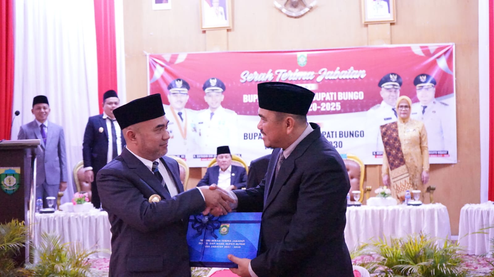Rangkaian Sertijab Bupati dan Wakil Bupati Bungo Periode 2025–2030