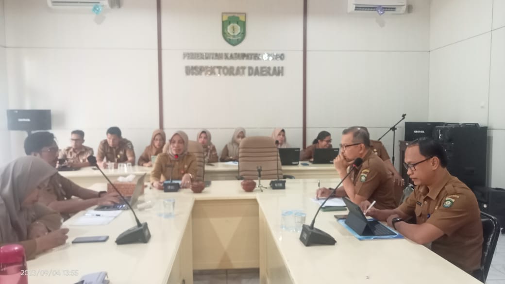  Rapat Staf Lengkap Inspektorat Daerah Kabupaten Bungo